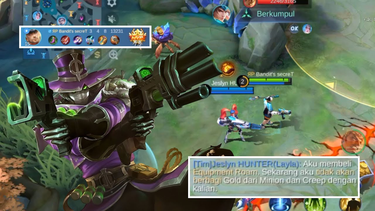 Ditroll Layla Roam 🫥 Clint tetap MvP