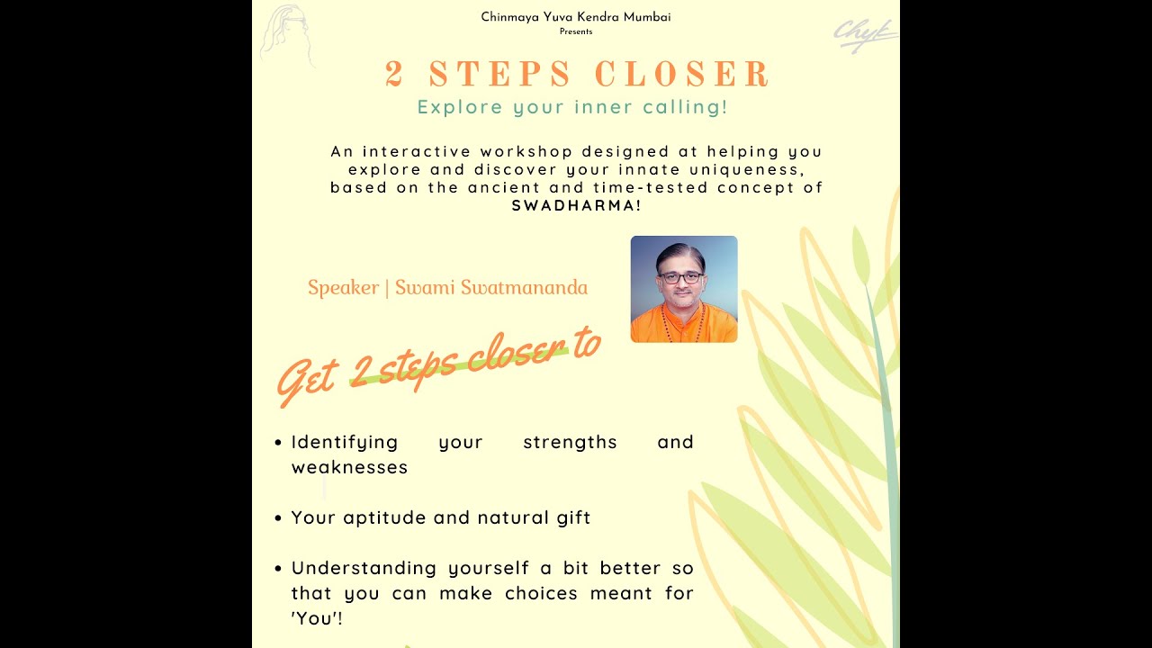 2 Steps Closer - Discover your Swadharma