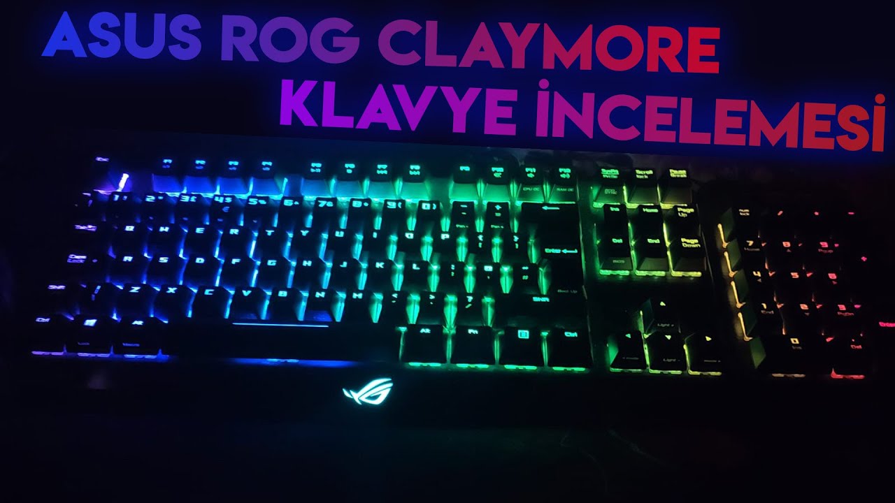 ASUS ROG CLAYMORE MEKANİK KLAVYE İNCELEMESİ (D&uuml;nya'nın İlk Mod&uuml;ler Klavyesi!)