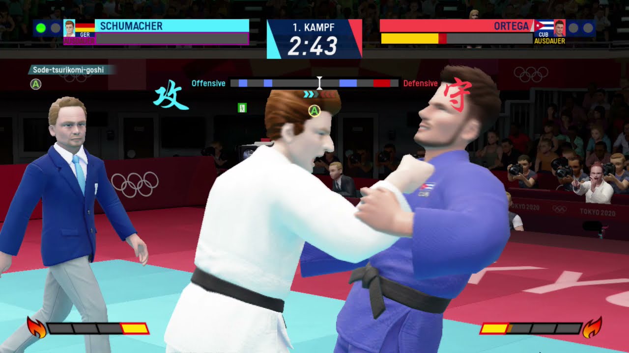Olympic Games Tokyo 2020 -Judo- #02 (Let's Play Gameplay Deutsch)