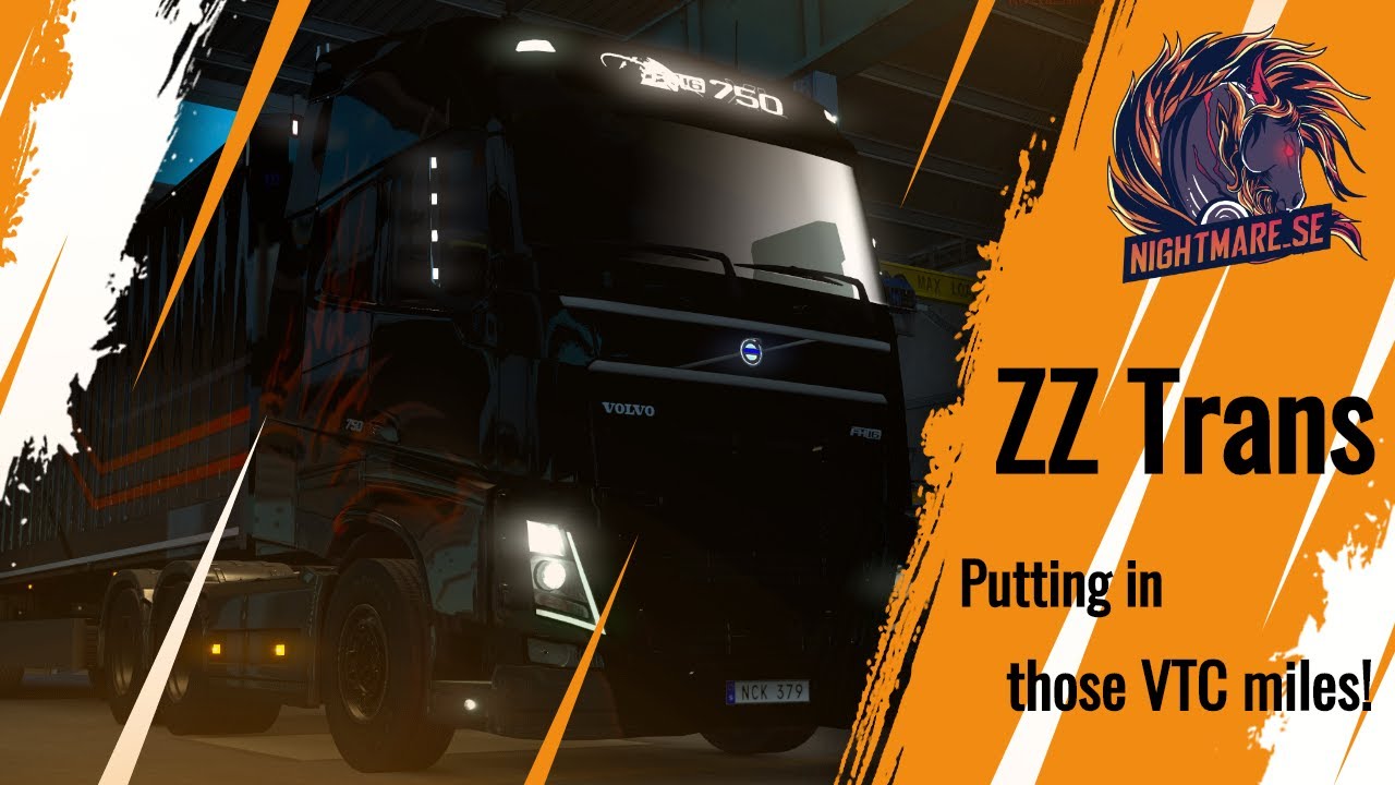 Just a bit of trucking through Europe with map mods.
