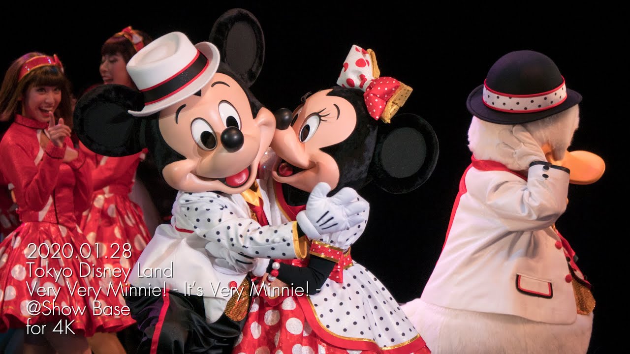 東京ディズニーランド イッツベリーミニー ベリーベリーミニー Tokyo Disney Land  It's very Minnie!  Very Very Minnie! 4K 2020/01/28