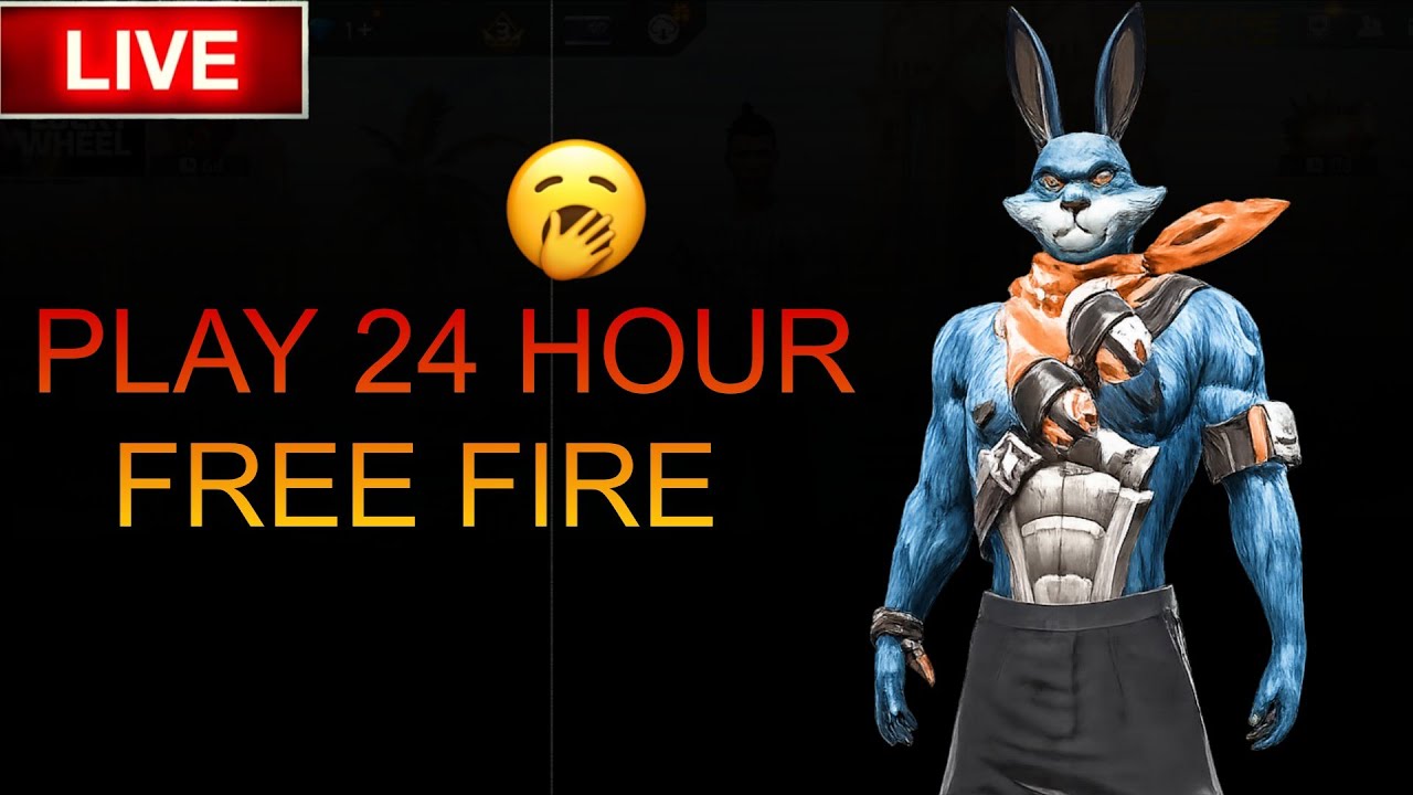 I AM PLAYING 24 HOURS FREE FIRE.... BUT I FILED 😔