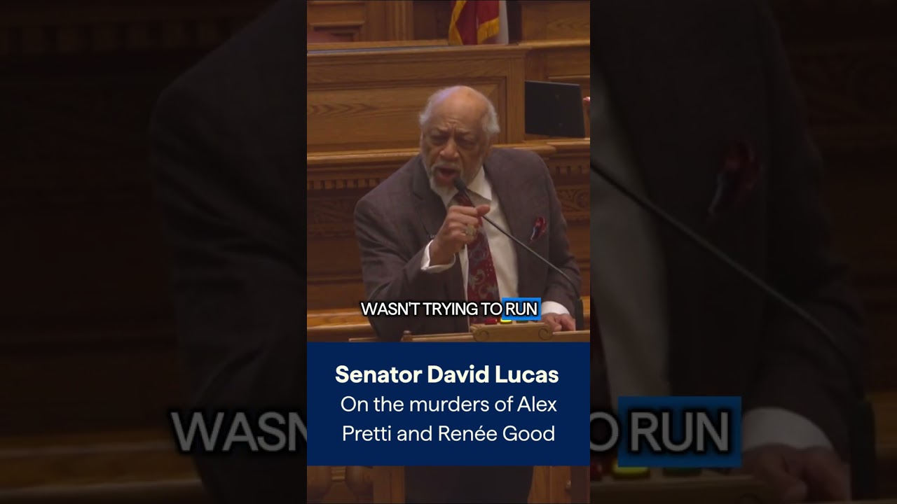 Sen. David Lucas&rsquo;s powerful remarks on GA Senate GOP inaction in the face of ICE violence.