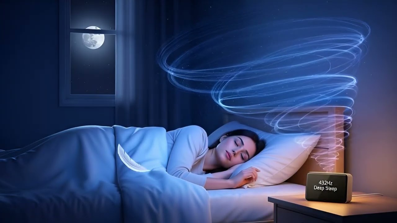 432Hz Sleep Music 8 Hours | Restore Body & Mind