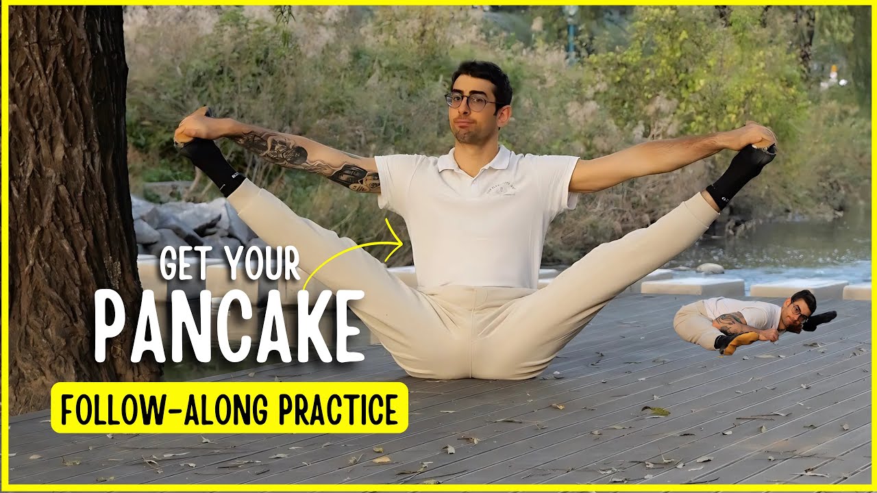 40 Minute Pancake Stretching Routine | Follow-Along Flexibility Workout