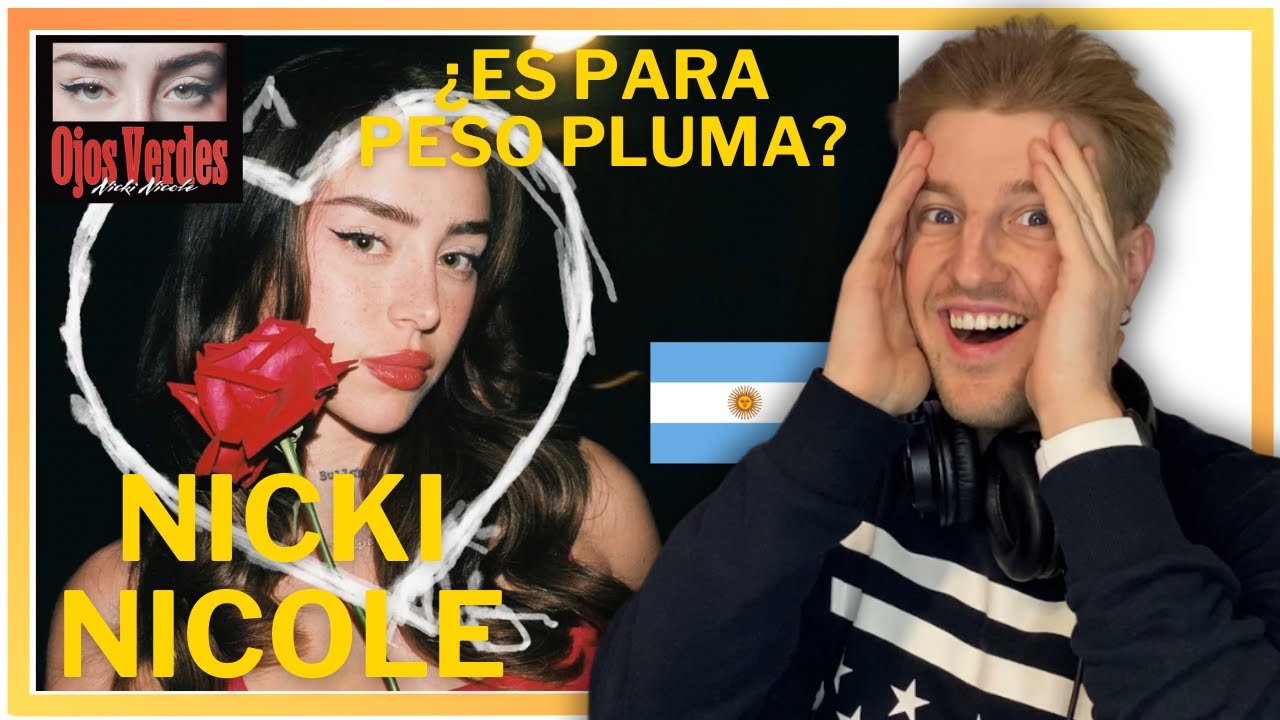 *Reacción* Nicki Nicole - Ojos Verdes (Official Video)