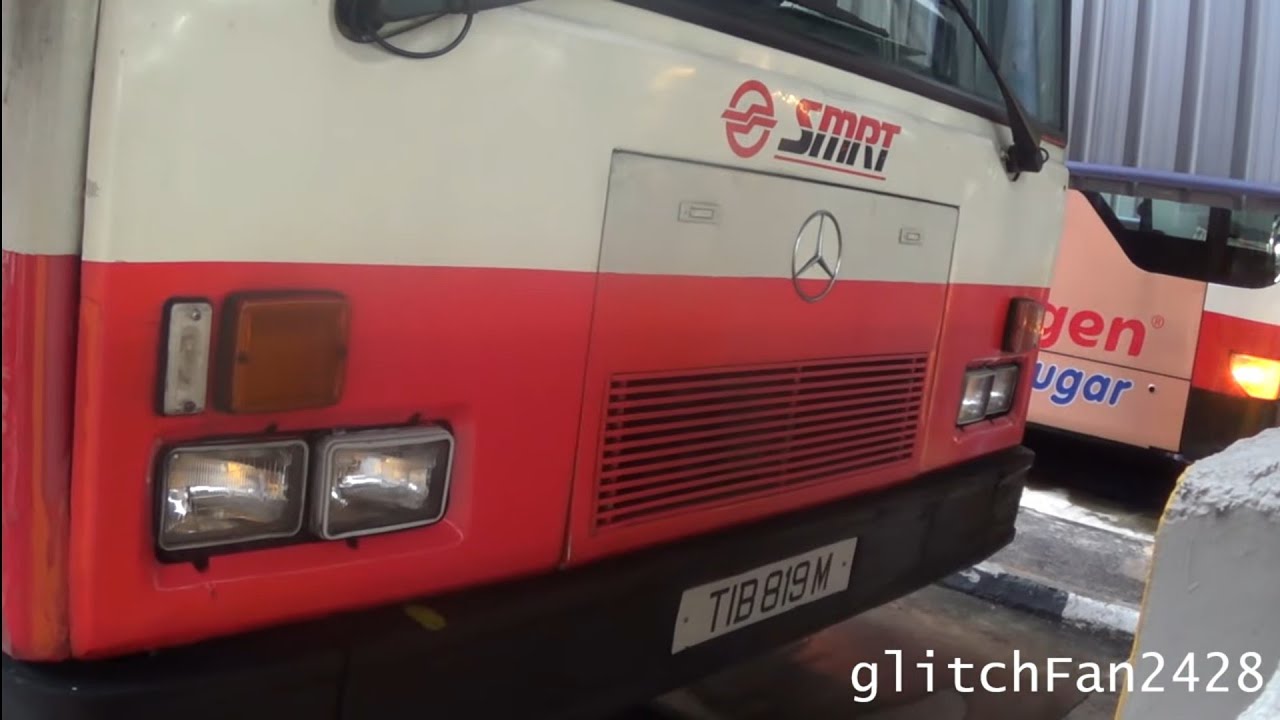 Musical ZF Thrashing!!! | Mercedes Benz O405, TIB819M [SMRT] (Retired)