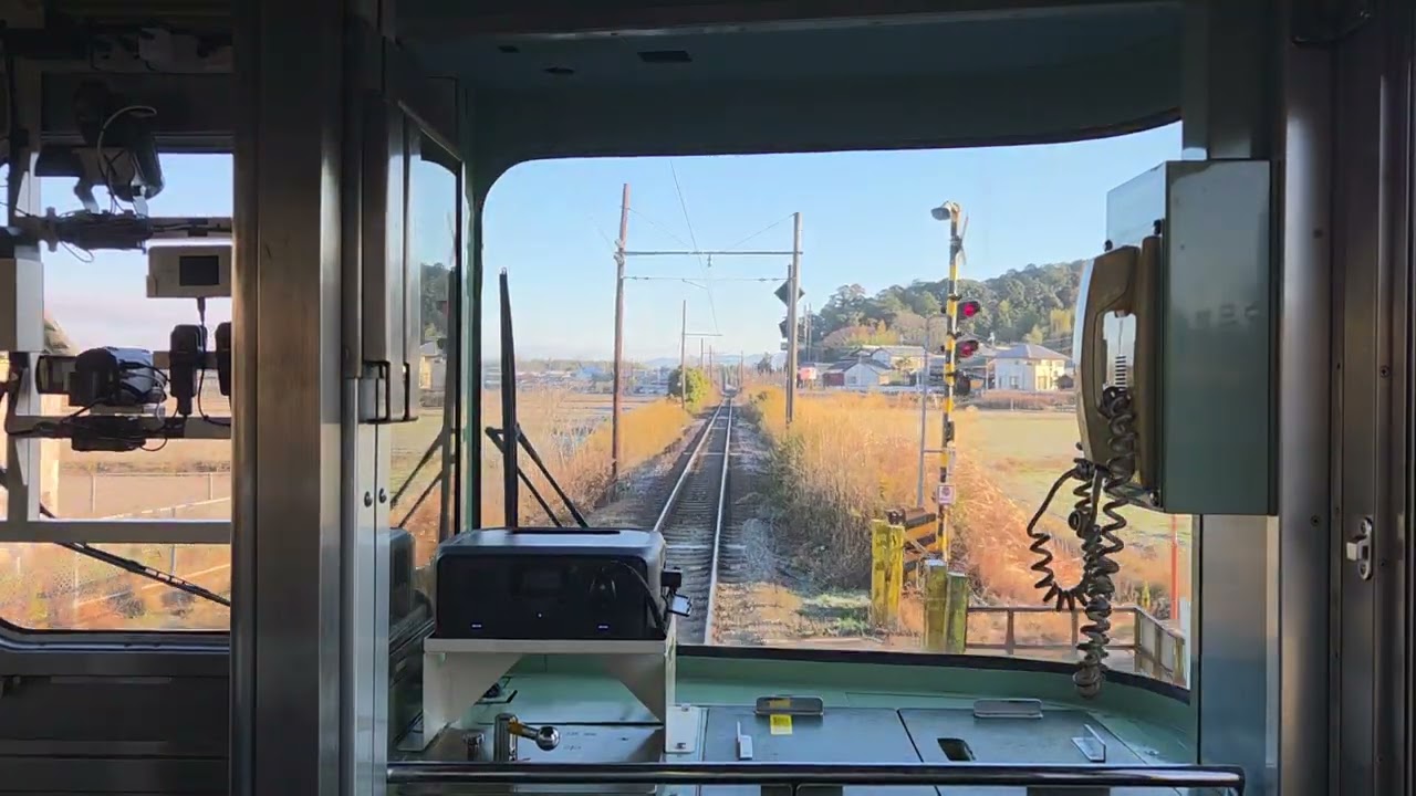 近江鉄道 貴生川－水口城南前面展望