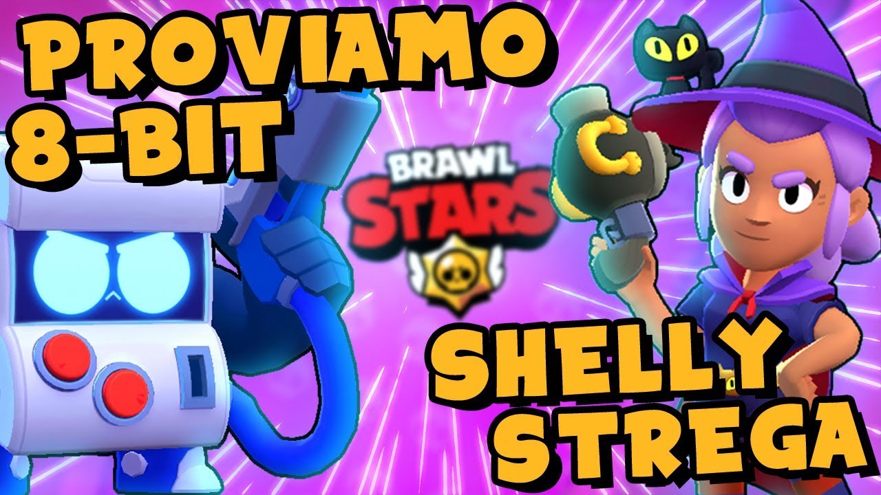 PROVO 8-BIT e SHELLY STREGA, troppo bella! - Brawl Stars Ita