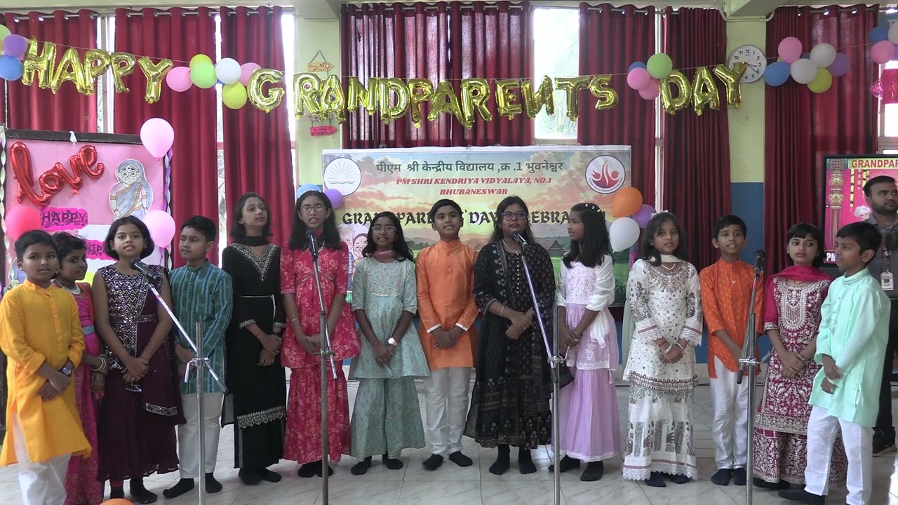 WELCOME SONG || GRANDPARENTS' DAY CELEBRATION || TAN PULKIT HE MAN PULKIT HE || PM SHRI KV.1 BBSR ||