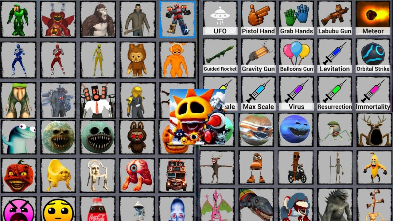 Sandbox in space updated all new characters wakes up vs all italian brainrot 😱 chasing nextbots 🔥