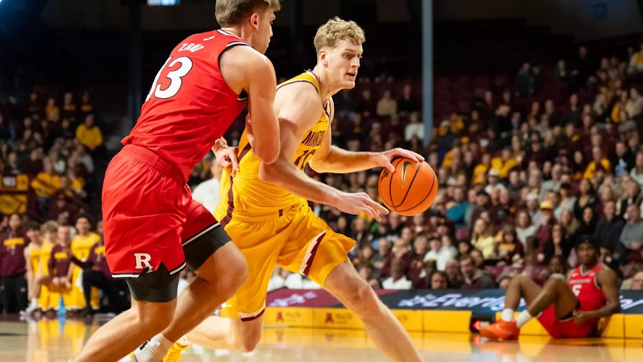 Highlights: Gopher Men's Basketball Cruises Past Rutgers, 80-61