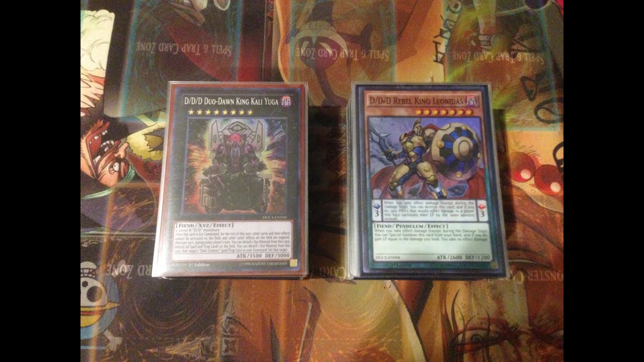 *YUGIOH* BEST! D/D/D DECK PROFILE! 2016 BANLIST