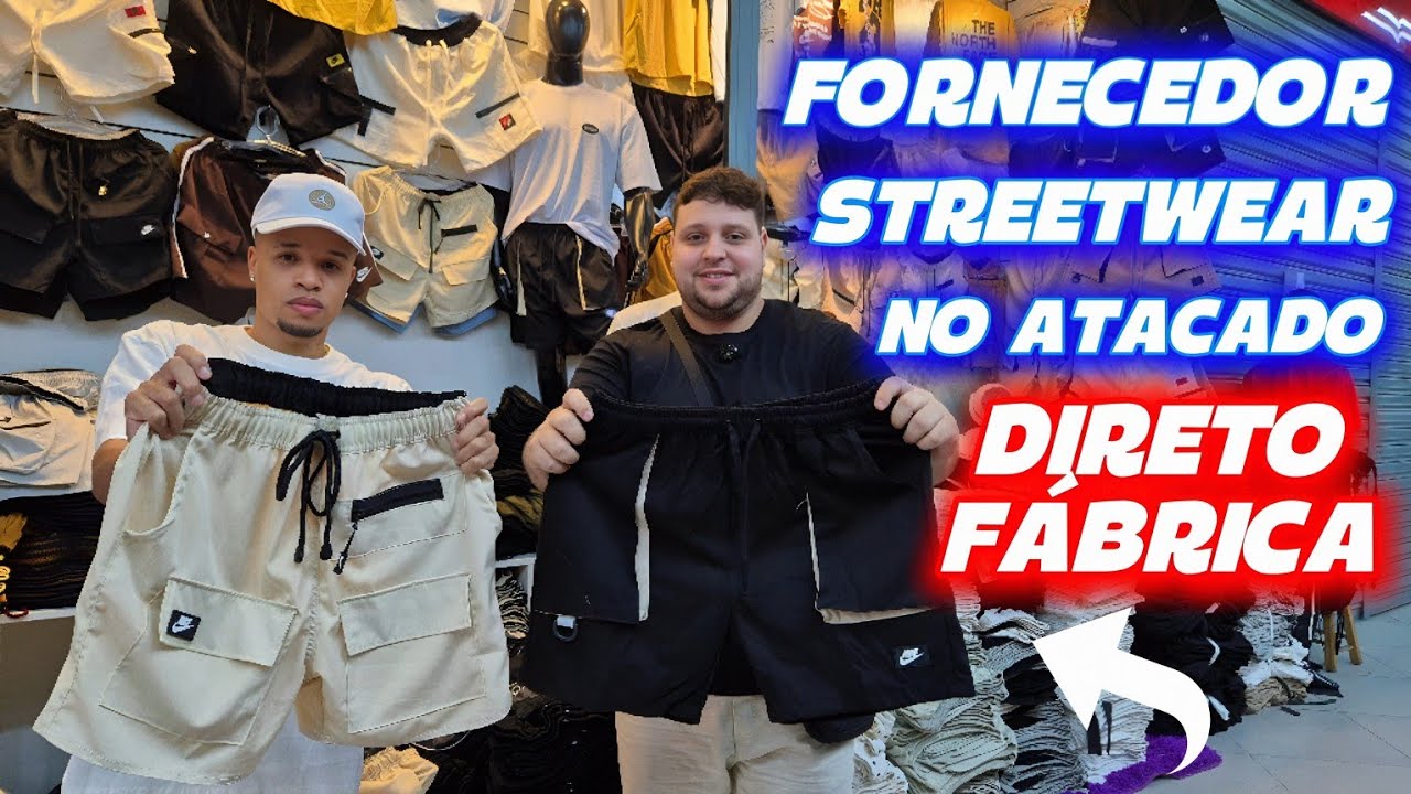 🤯 ATACADO DE STREETWEAR NO BRÁS COM OS MELHORES PREÇOS DO BRASIL! VEJA ISSO!