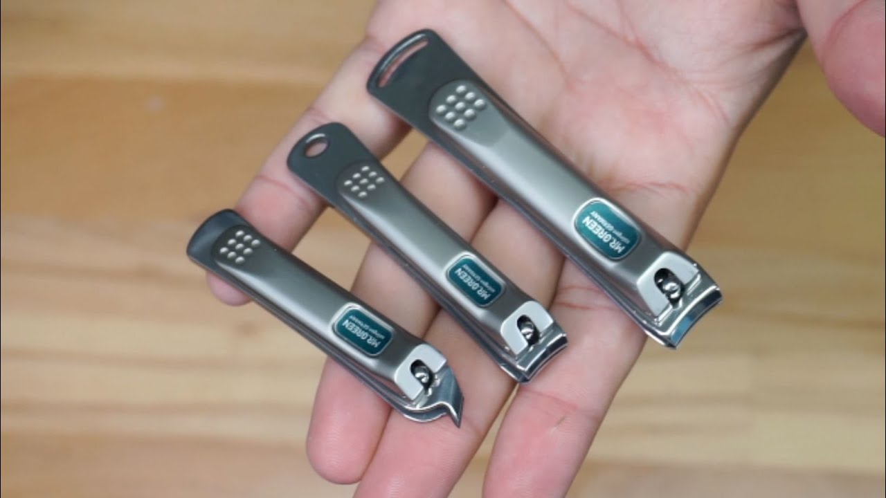 MR GREEN 3 pcs Nail Clippers Set