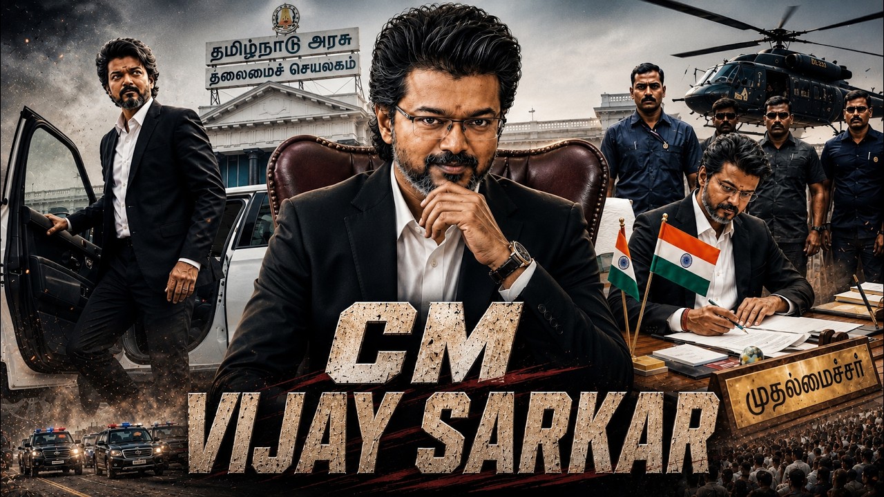 CM Vijay SARKAR | Thalapathy Vijay New South Indian Full Hindi Dubbed Movie 2026 | New South Movie