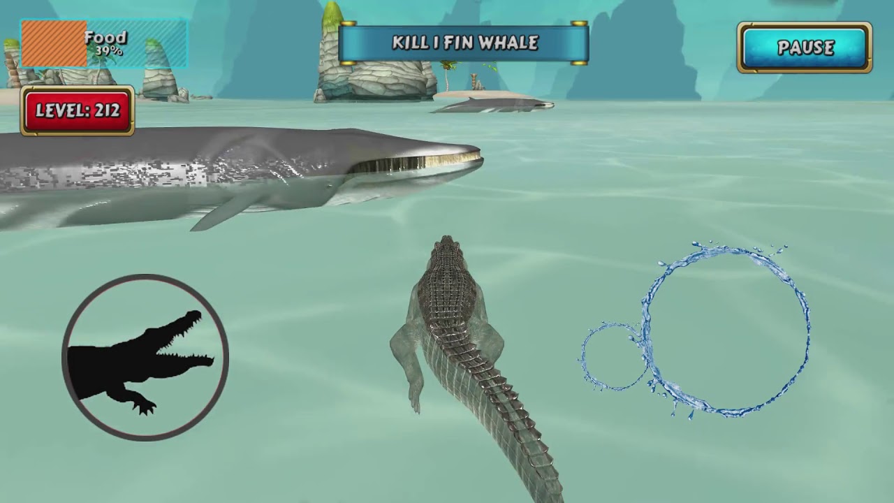 Crocodile Simulator Beach Hunt Android Gameplay #21