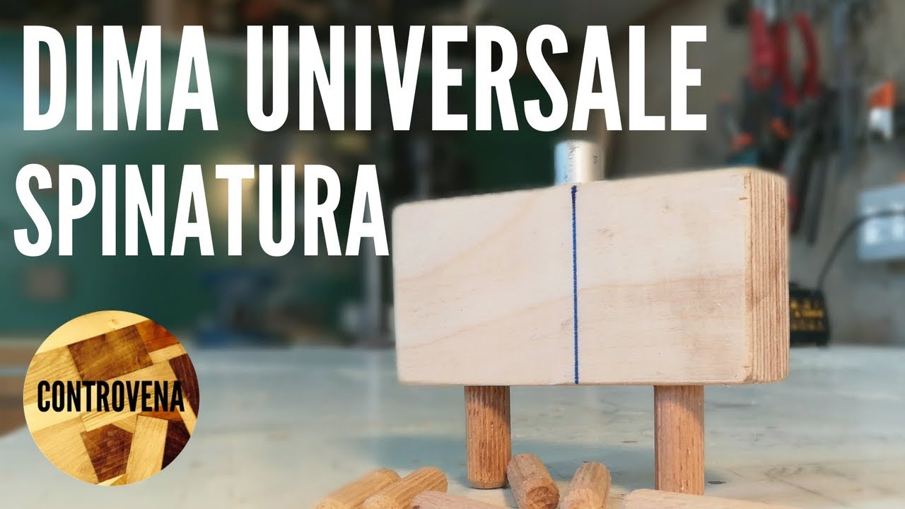 DIMA PER SPINATURA autocentrante fai da te | Dime e JIG #3
