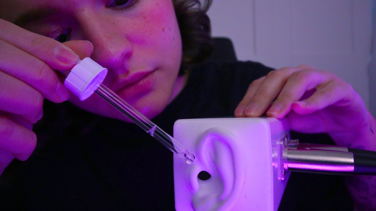 ASMR Glass Dropper Trigger, No Talking