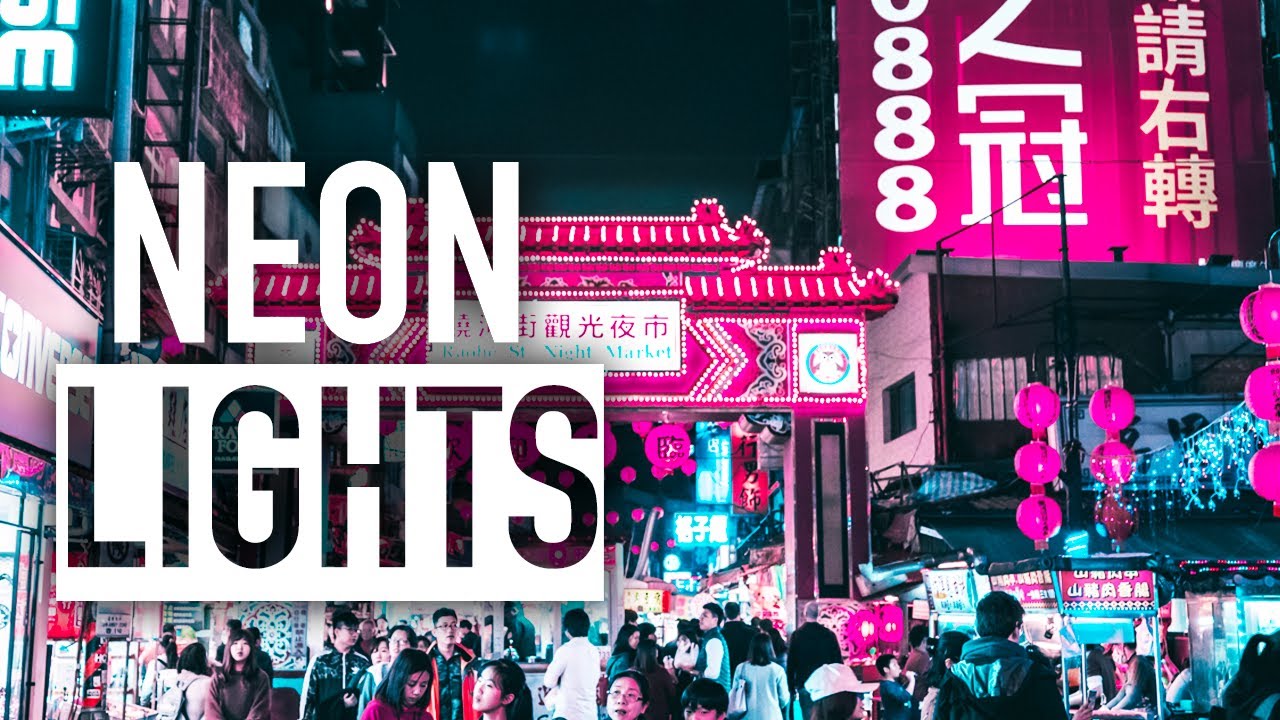 How to edit NEON PHOTOS in LIGHTROOM and get that cool BLADE RUNNER LOOK