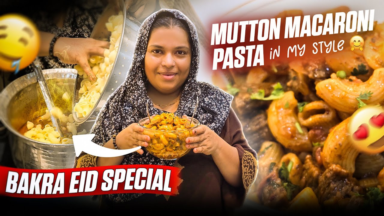 Mutton Macaroni Pasta😍 | Joh Bache Mutton Nahi Khate Unko Khilao Ye Delicious Mutton Pasta 🤤 Recipe