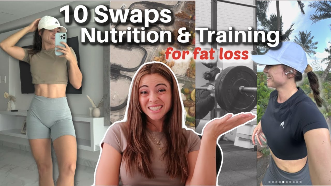 10 Healthy Swaps I Did In My Nutrition And Training
