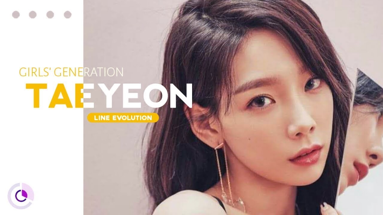 GIRLS' GENERATION (소녀시대) - TAEYEON (태연) ( Line Evolution ) (2007 - 2018)
