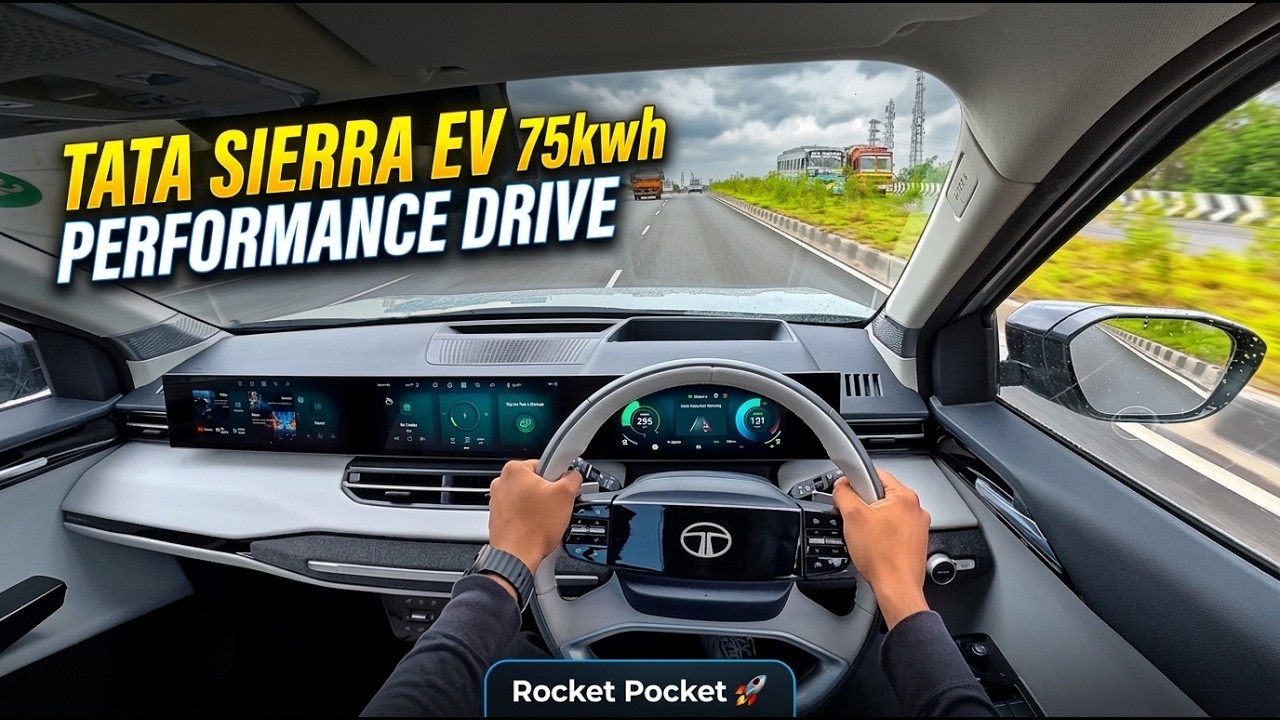 Tata Sierra Ev 75kwh Drive Review: Performance, Range, Charging Time & Price ? 