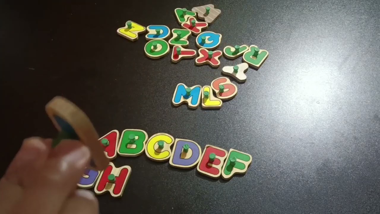 ABCD Puzzle Fun  | A for Apple 🍎 | Learn Colors with Vishal | Playtime |@VishalkidsFun 