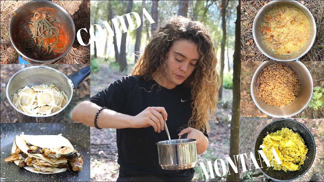 9 PLATOS FÁCILES para COMER en la MONTAÑA ⛰️ | bien sabrosos