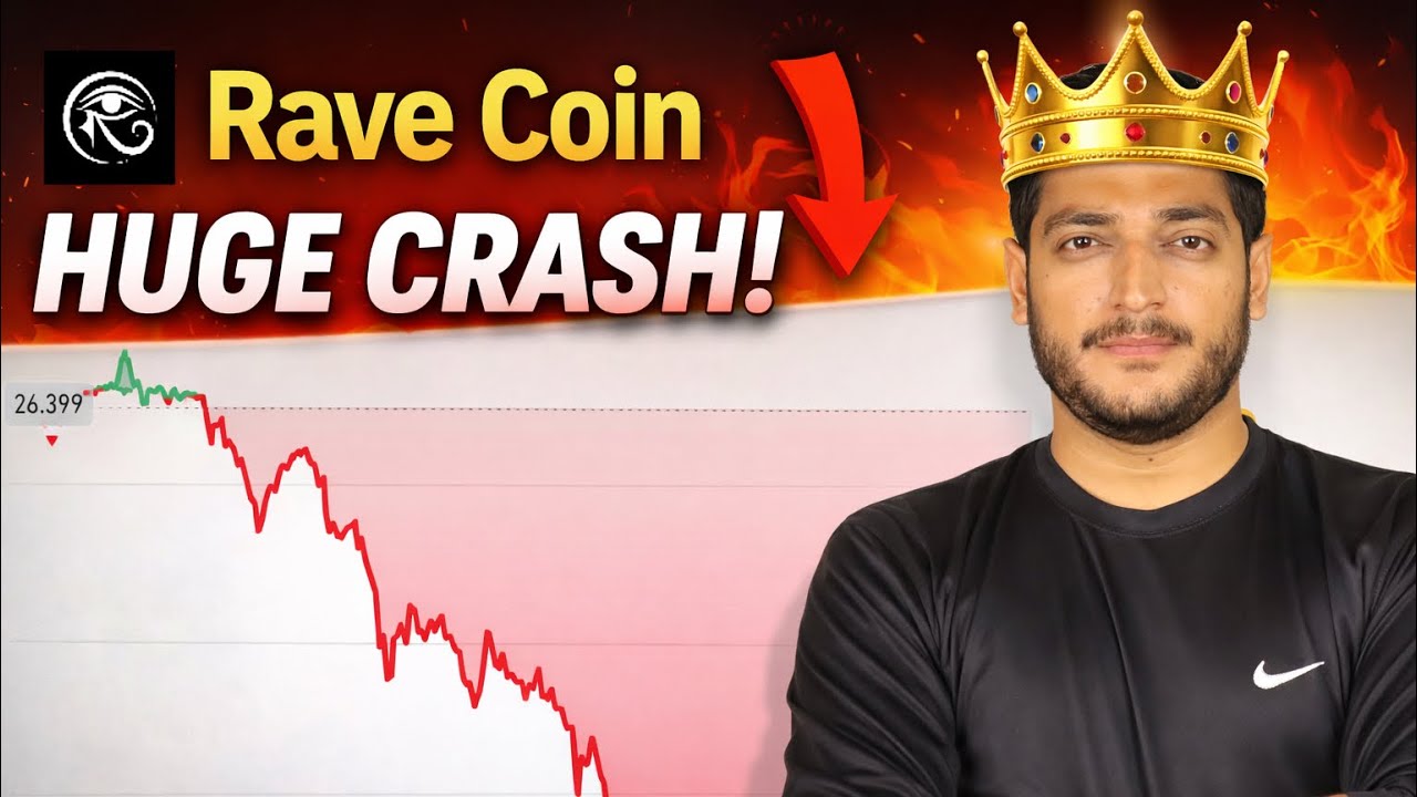 Rave Coin Huge Crash ! Manipulation in Rave Coin 