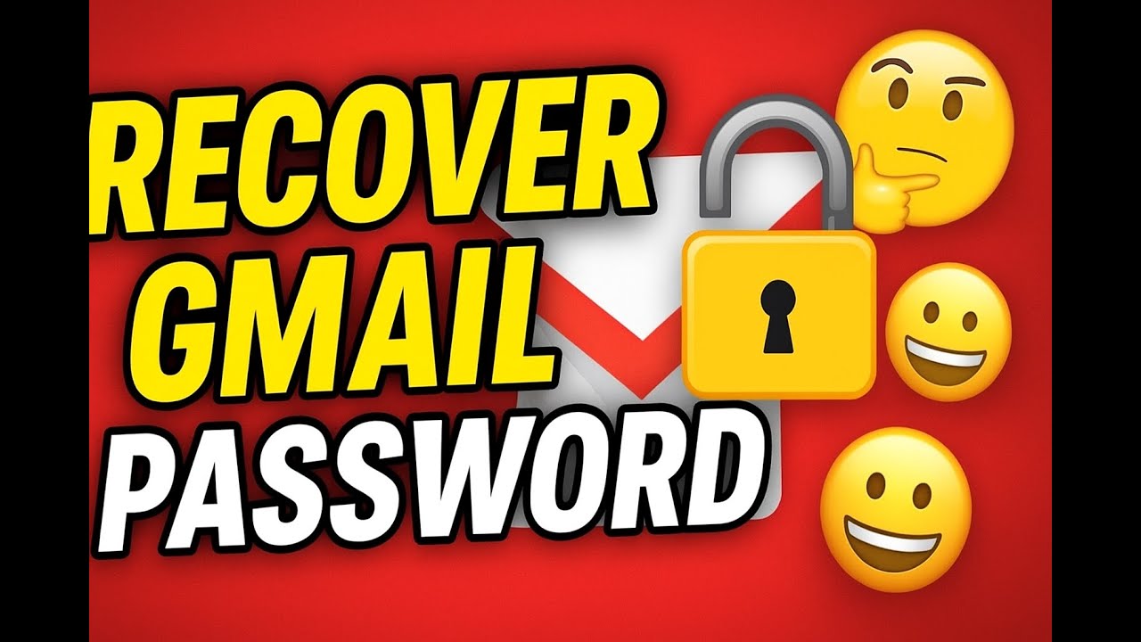 How to Recover Your Lost Gmail Password | Gmail Account Recovery 2025