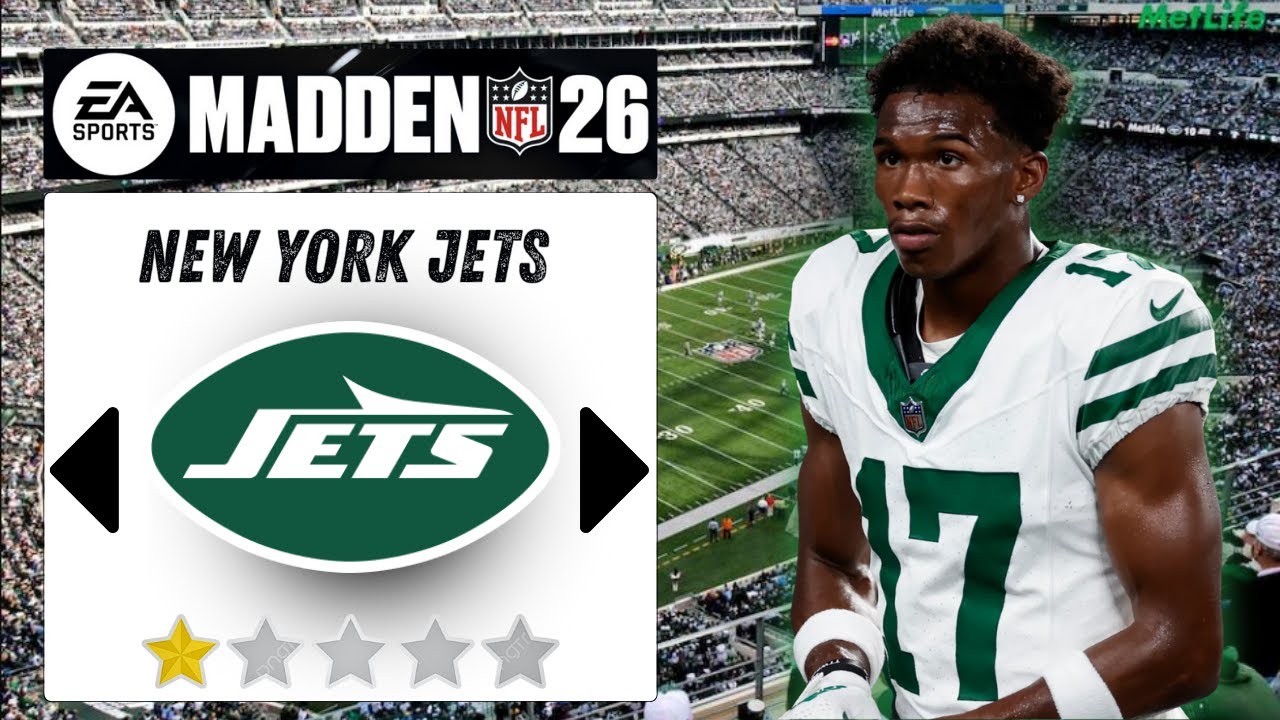 I Rebuilt the Worst Team in the NFL New York Jets on Madden 26!
