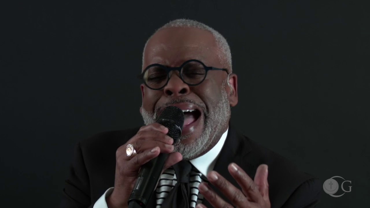 Derrick L. James sings 