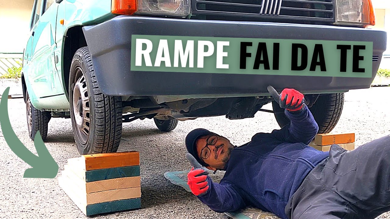 Rampe per manutenzione auto | Fai da te