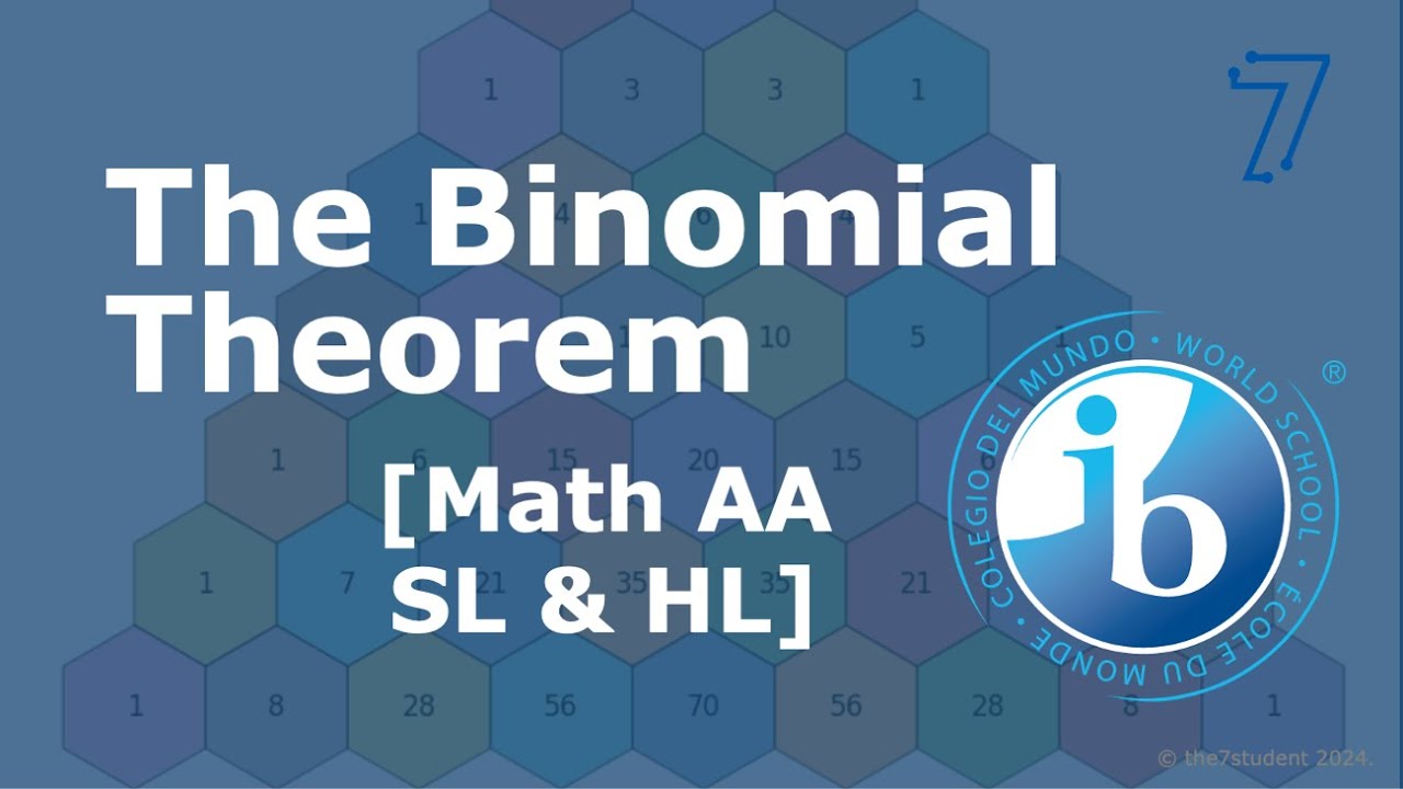 IB Math A&A [SL+HL] &ndash; The Binomial Theorem