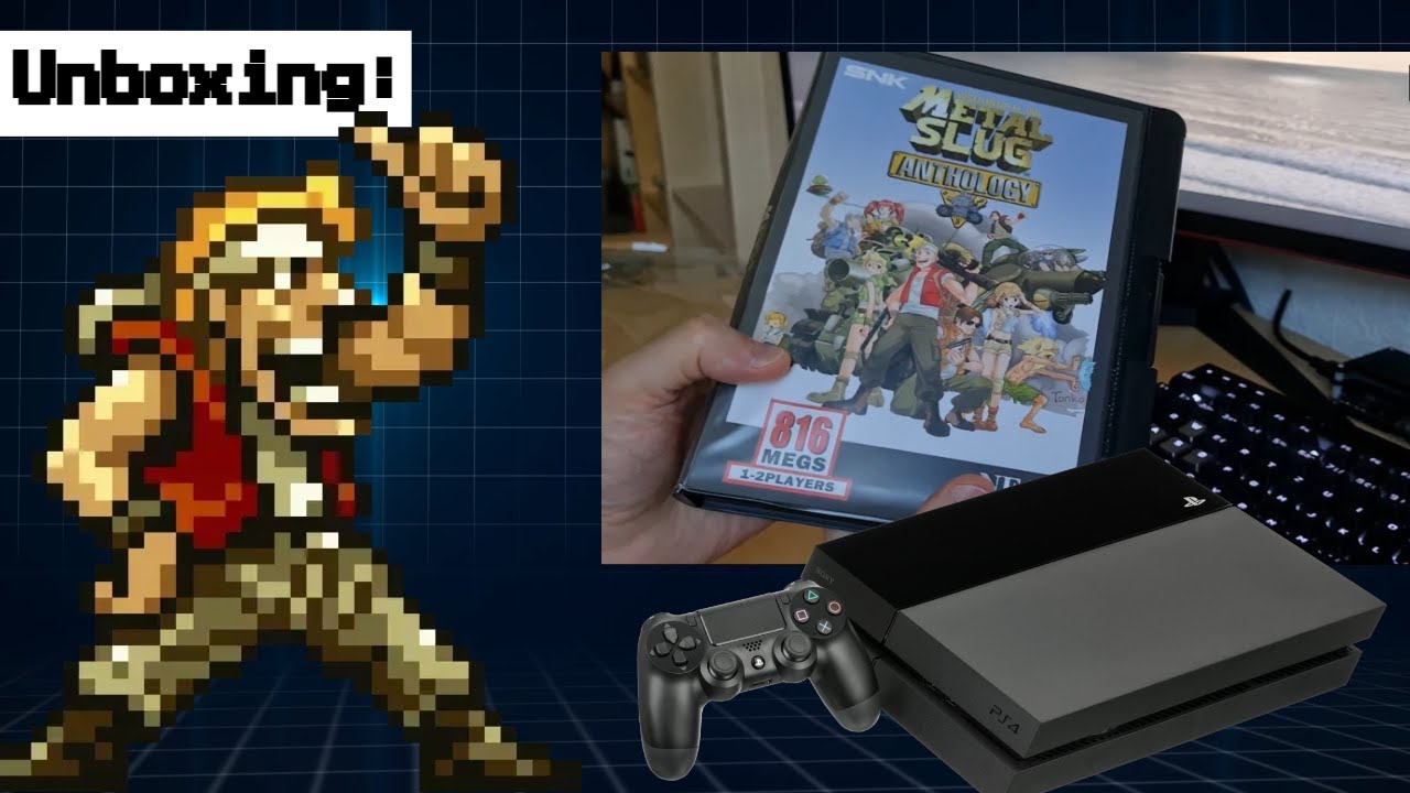 Metal Slug Anthology PS4/PS5 unboxing and first impressions