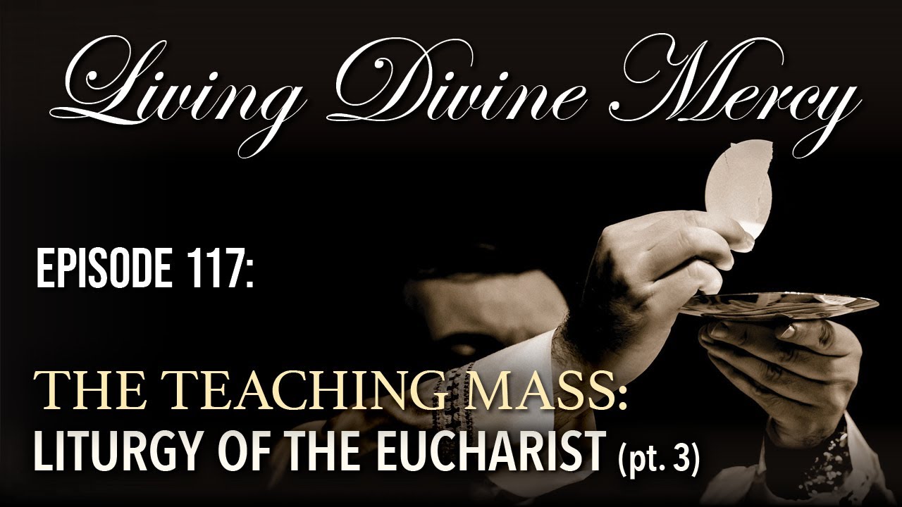 The Teaching Mass, Part 3 - Living Divine Mercy TV Show (EWTN) Ep.117 with Fr. Chris Alar, MIC
