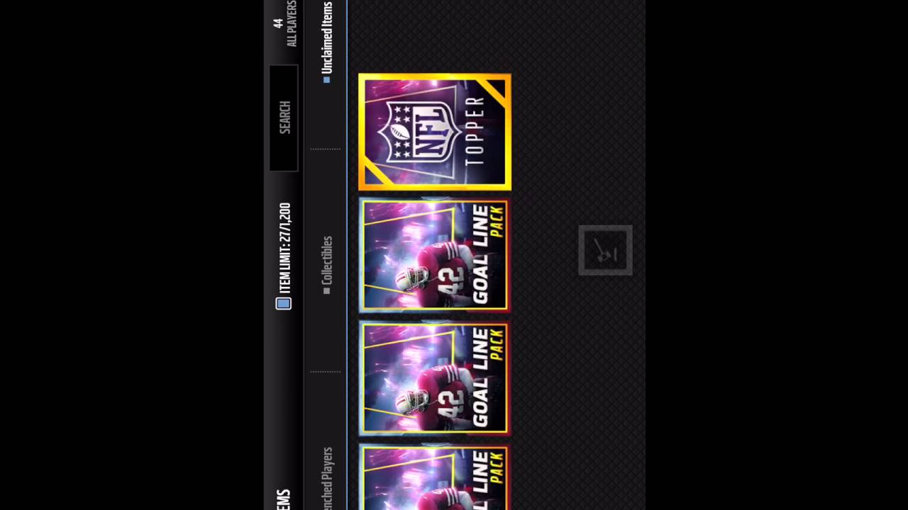 GOAL LINE PACK OPENING !!
