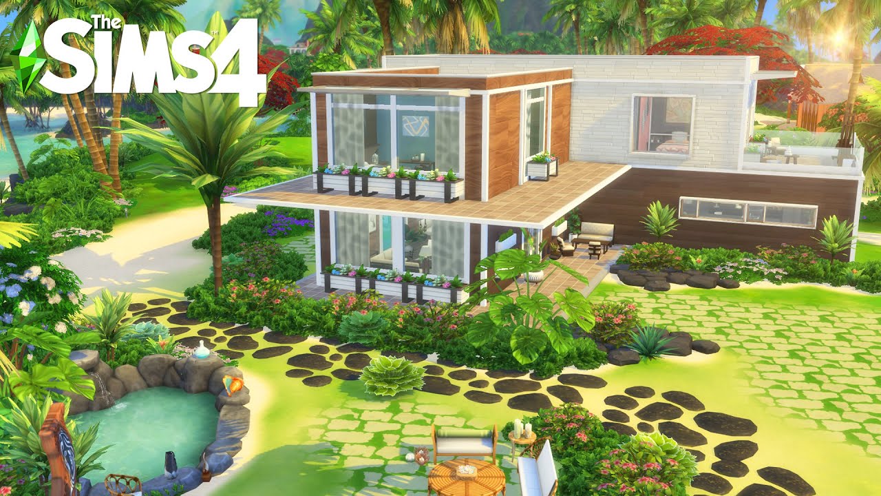 Casa de Praia Familiar | The Sims 4 | Construção