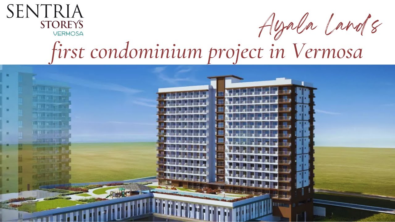 SENTRIA STOREYS VERMOSA - first and only condominium project in Vermosa