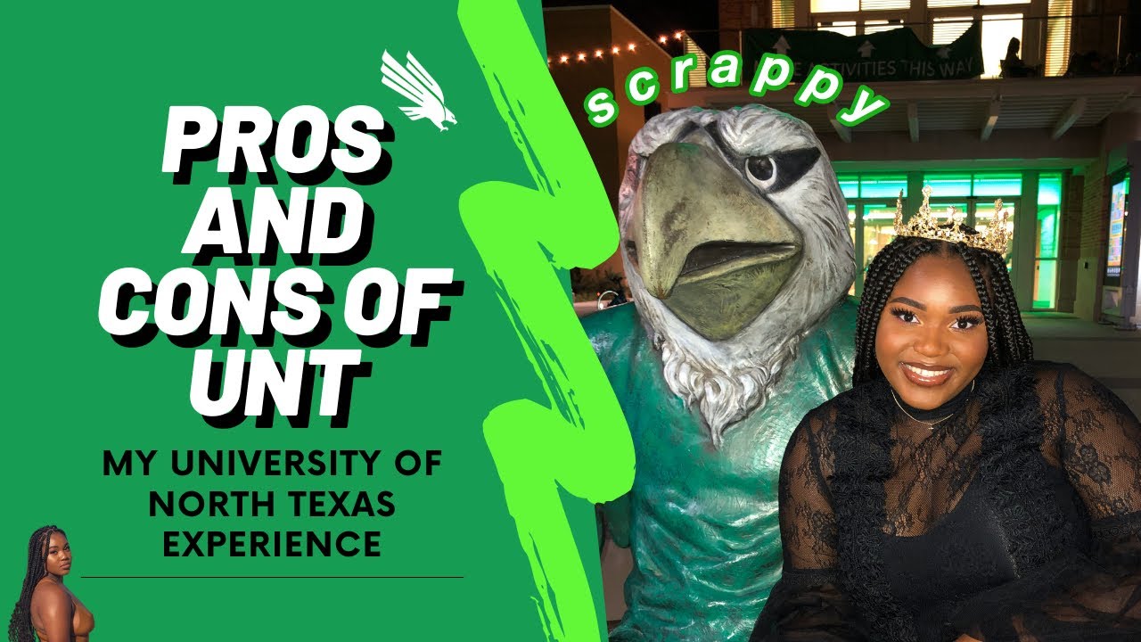 PROS AND CONS OF GOING TO UNT | my experience 💚🦅💚
