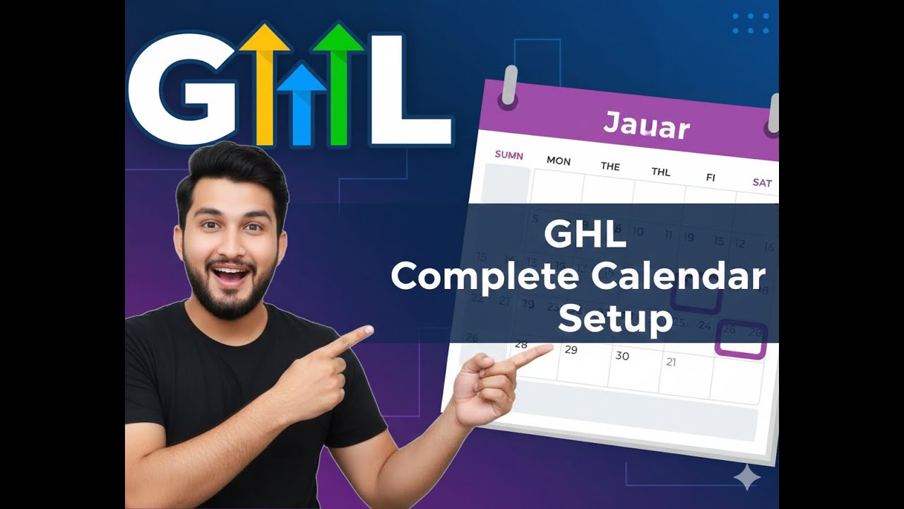 1 - Complete Calendar Section settings Explanation In GoHighLevel (GHL) in Hindi/Urdu