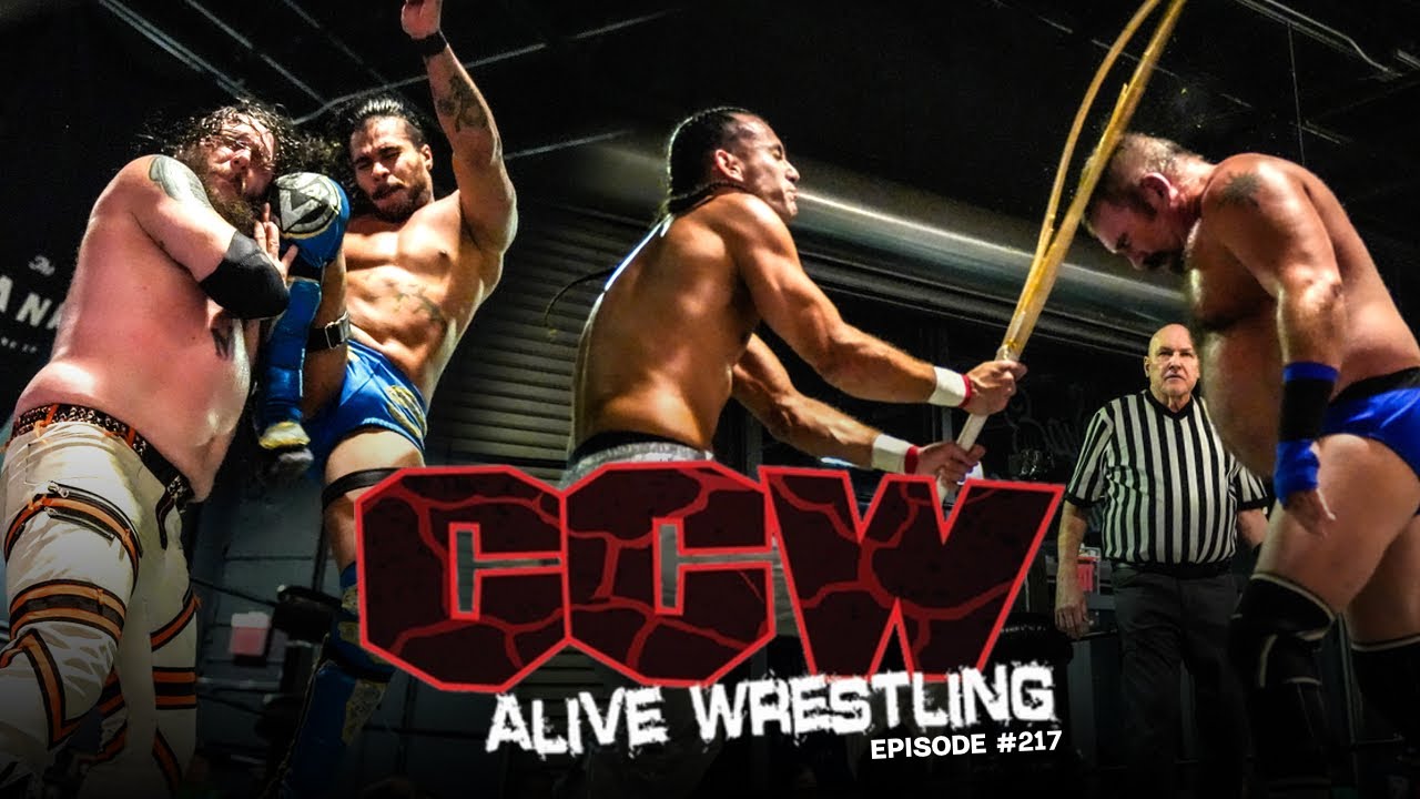 2 FULL MATCHES:CCW Alive Wrestling: EP 1.217 