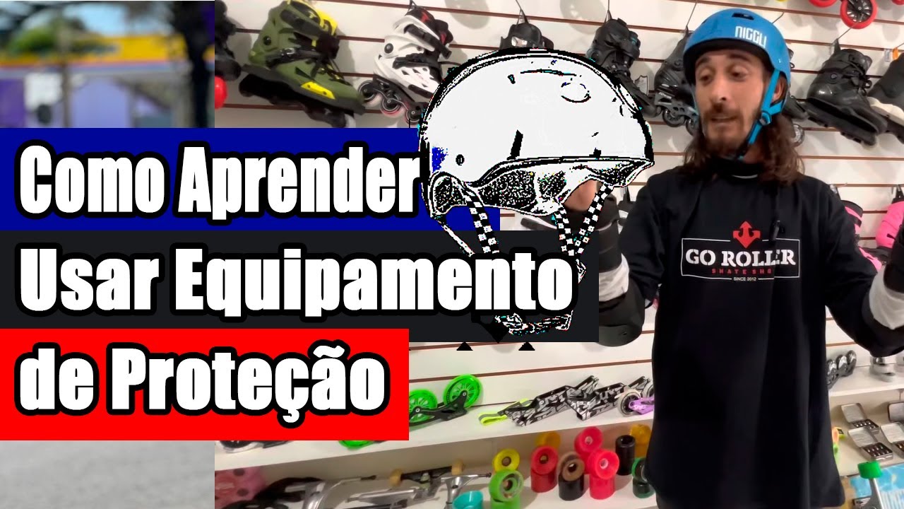 Aprendendo a usar Equipamento de Proteção com Walisson Alves | Go Roller
