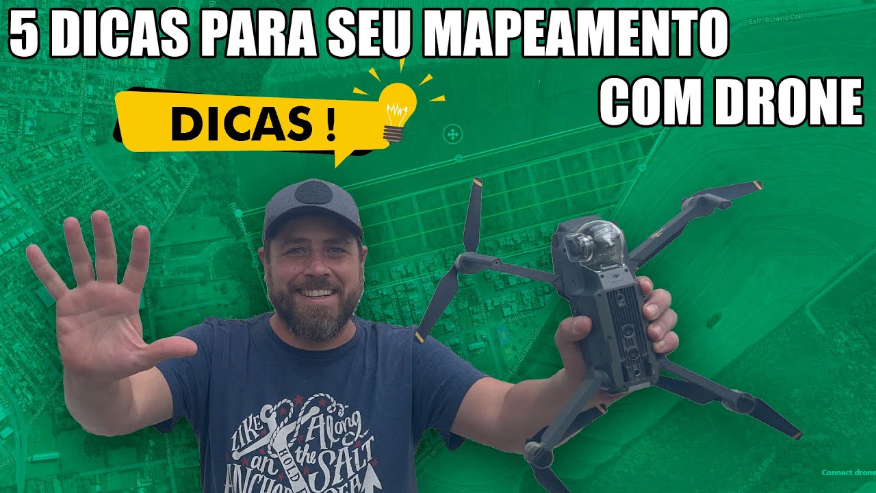 5 DICAS para MELHORAR seu MAPEAMENTO com DRONE!