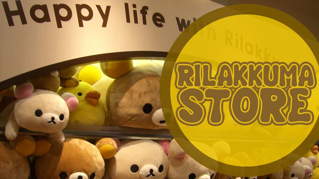♥ Rilakkuma Store! Såå söta saker!