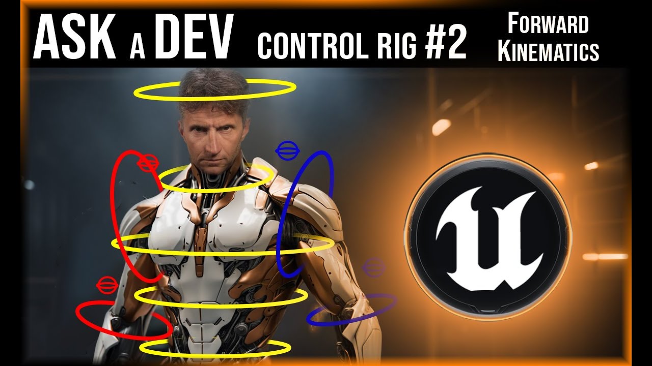 Управляющая установка №2: Прямая кинематика | Учебное пособие по Unreal Engine