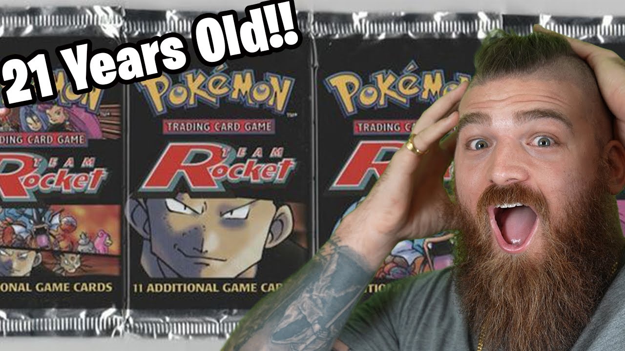 Opening Up VINTAGE Team Rocket Booster Packs!! *HEAVY!*